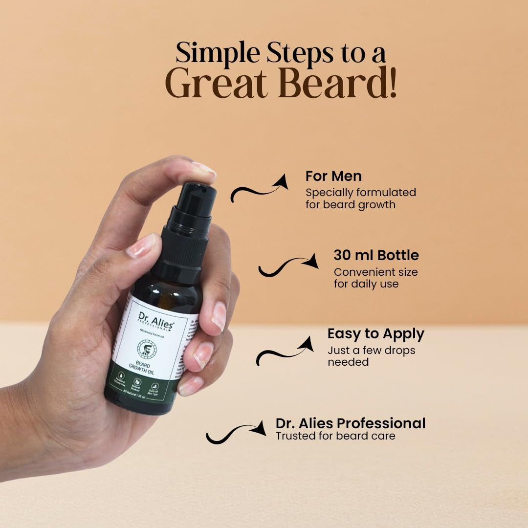 Dr. Alies Professional Beard And Hair Growth Oil