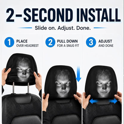 Ghost headrest Covers 👻