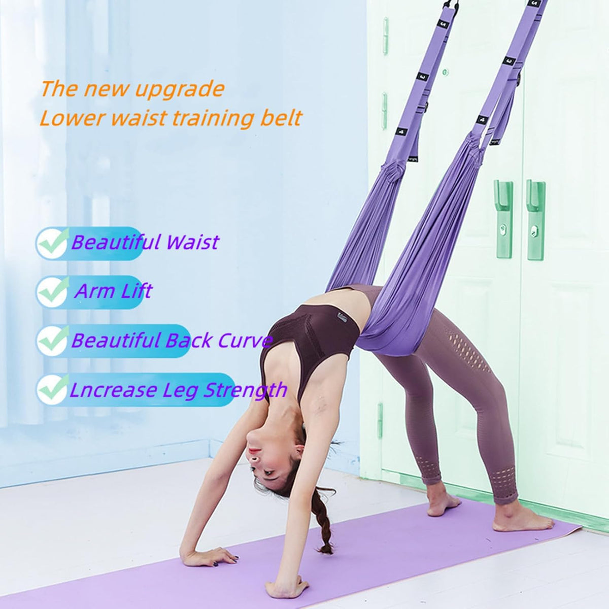 ZenFlex Back Relief Yoga Stretching Rope