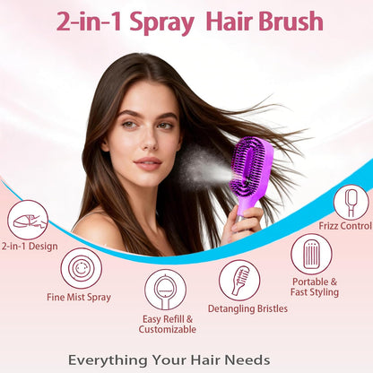2 in 1 Hair Brush ✨
