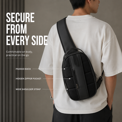 UrbanShield™ – Premium Protective Sling Bag