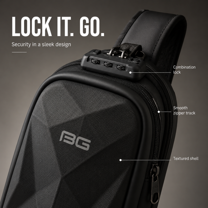 UrbanShield™ – Premium Protective Sling Bag