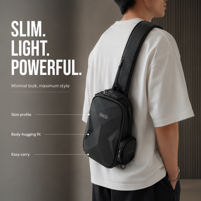 UrbanShield™ – Premium Protective Sling Bag