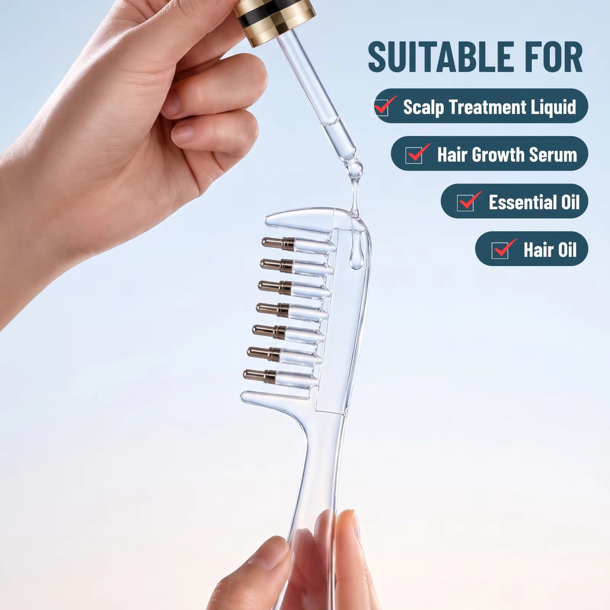 💆 ScalpGlow Comb