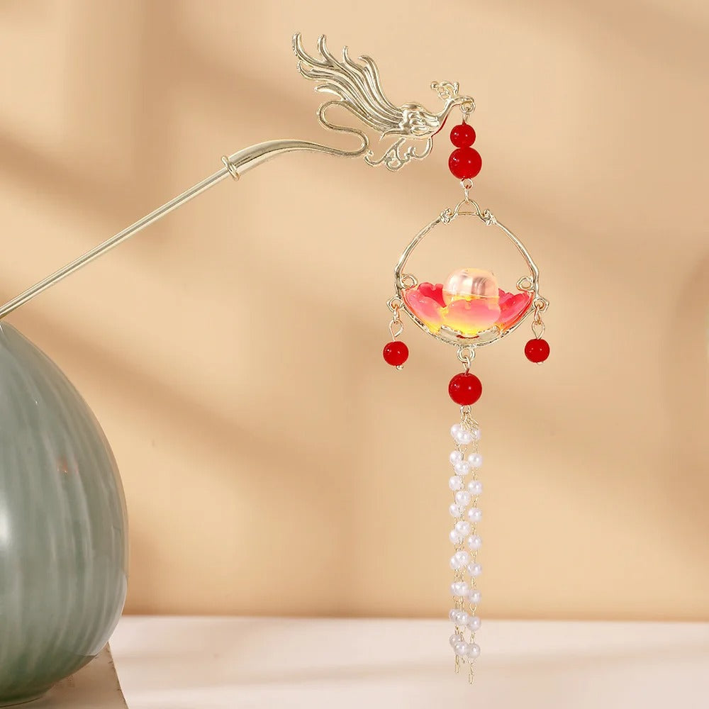 Chinese Lantern Hair Stick🌸✨
