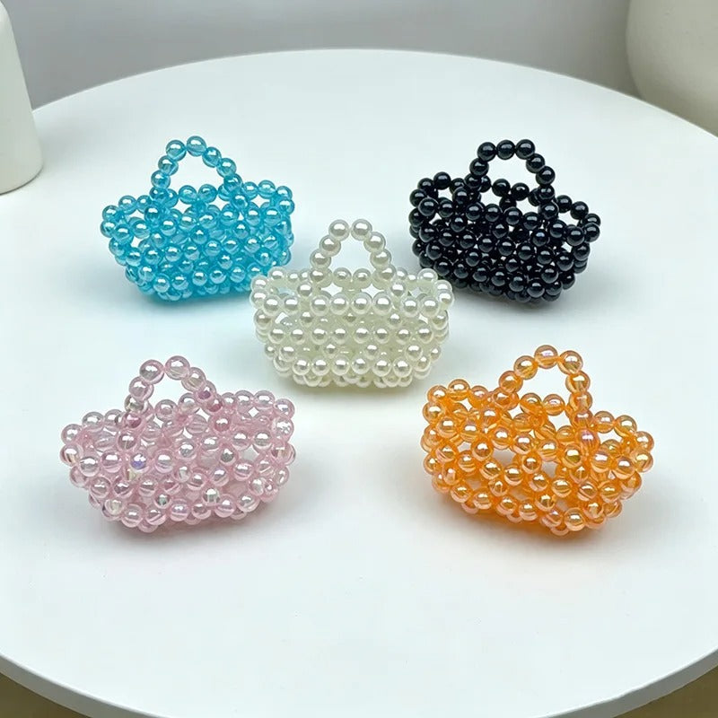 💖 Beaded bag Keychain