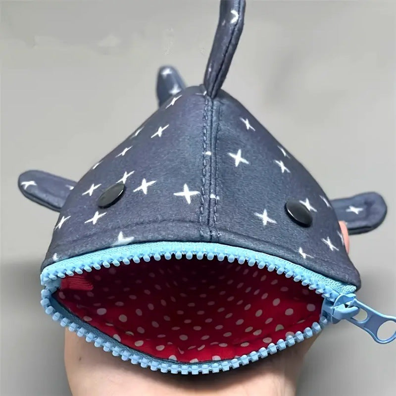 Shark shaped pencil case