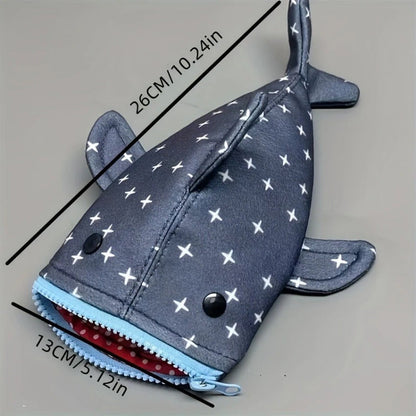Shark shaped pencil case